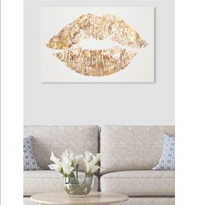 Solid Kiss Canvas Art by Oliver Gal Gallery